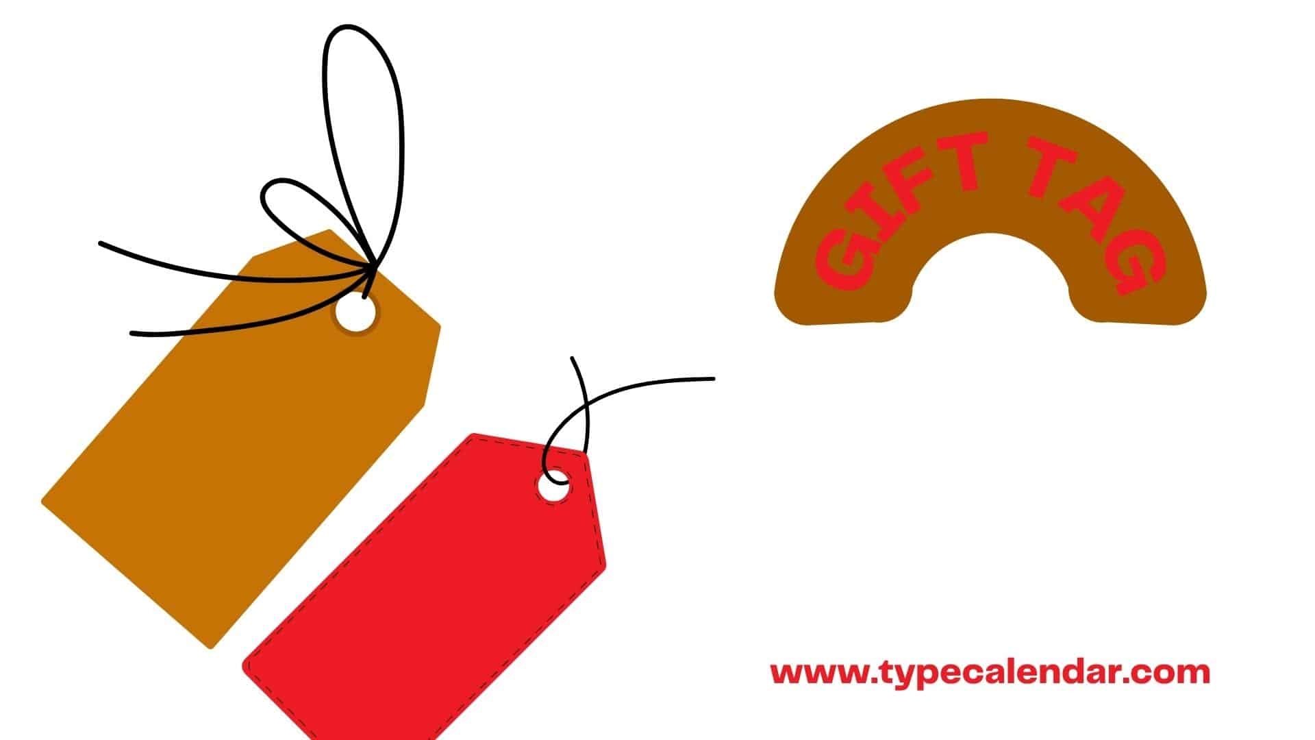 Free Printable Blank Gift Tag Templates Word PDF Every Occasion