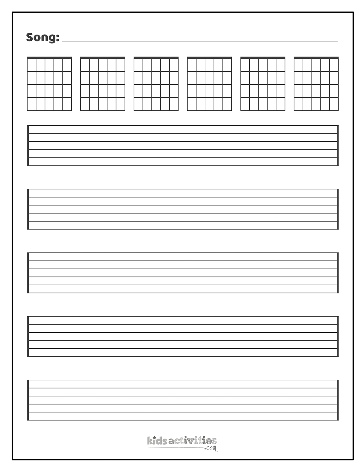 Free Printable Blank Sheet Music For Kids Kids Activities Blog Free Printable Blank Sheet Music For Kids Kids Activities Blog