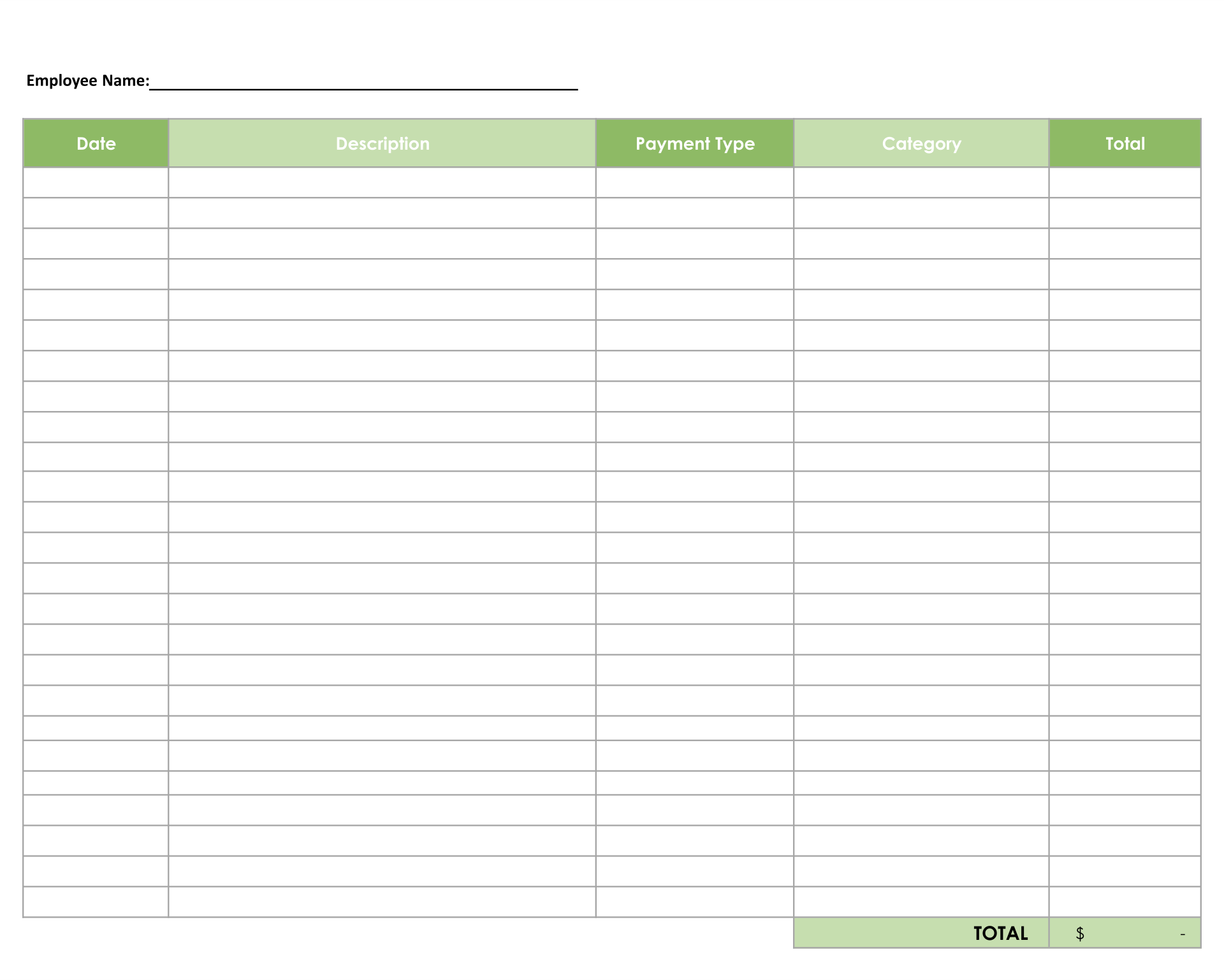 Free Printable Blank Spreadsheets Free Printable Blank Spreadsheets