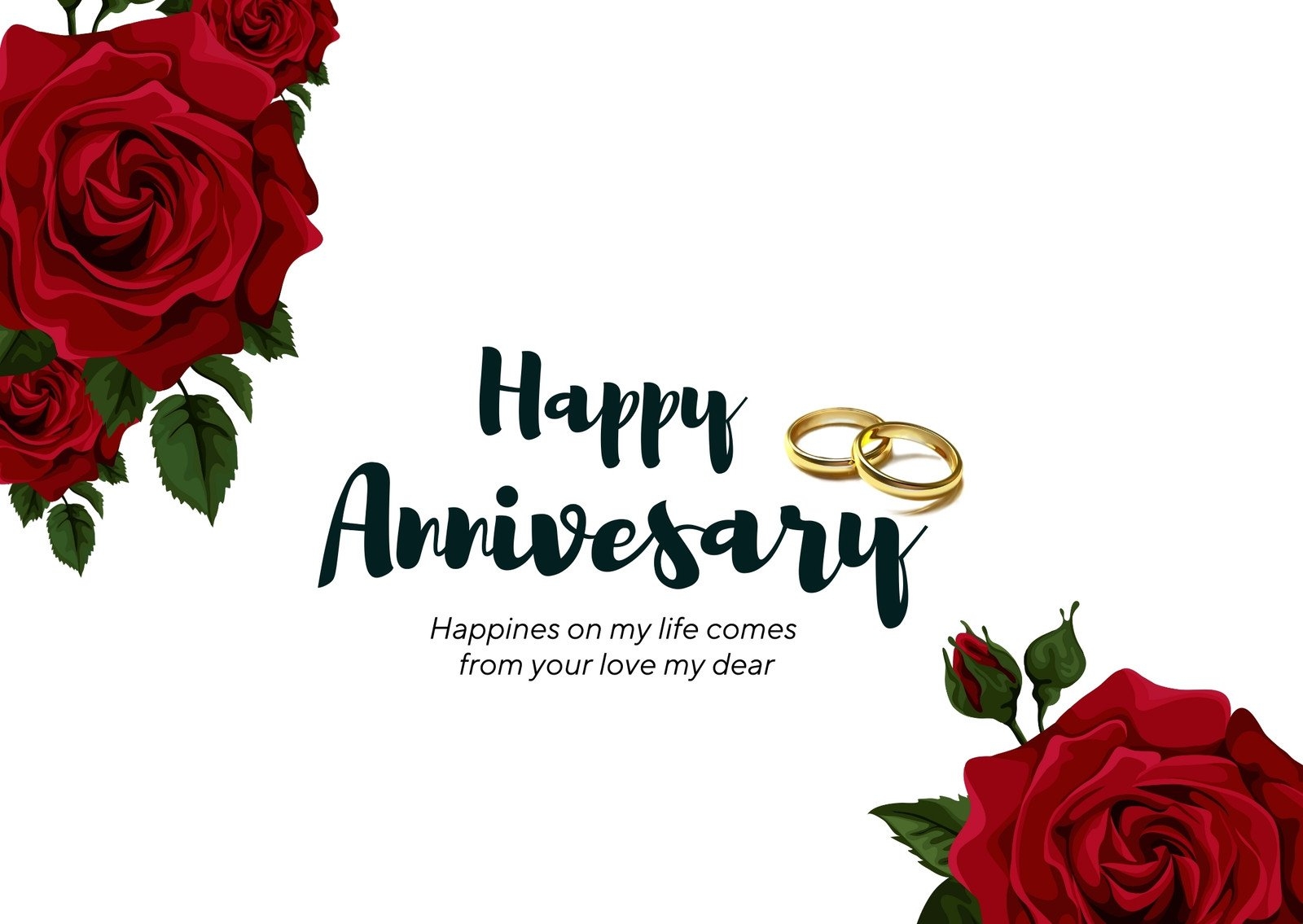 Free Printable Customizable Anniversary Card Templates Canva