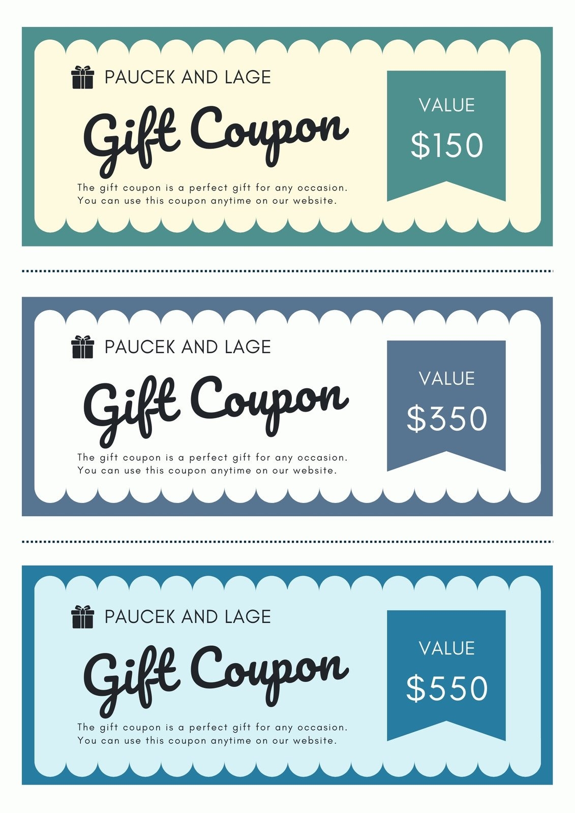 Blank Coupon Printable Free
