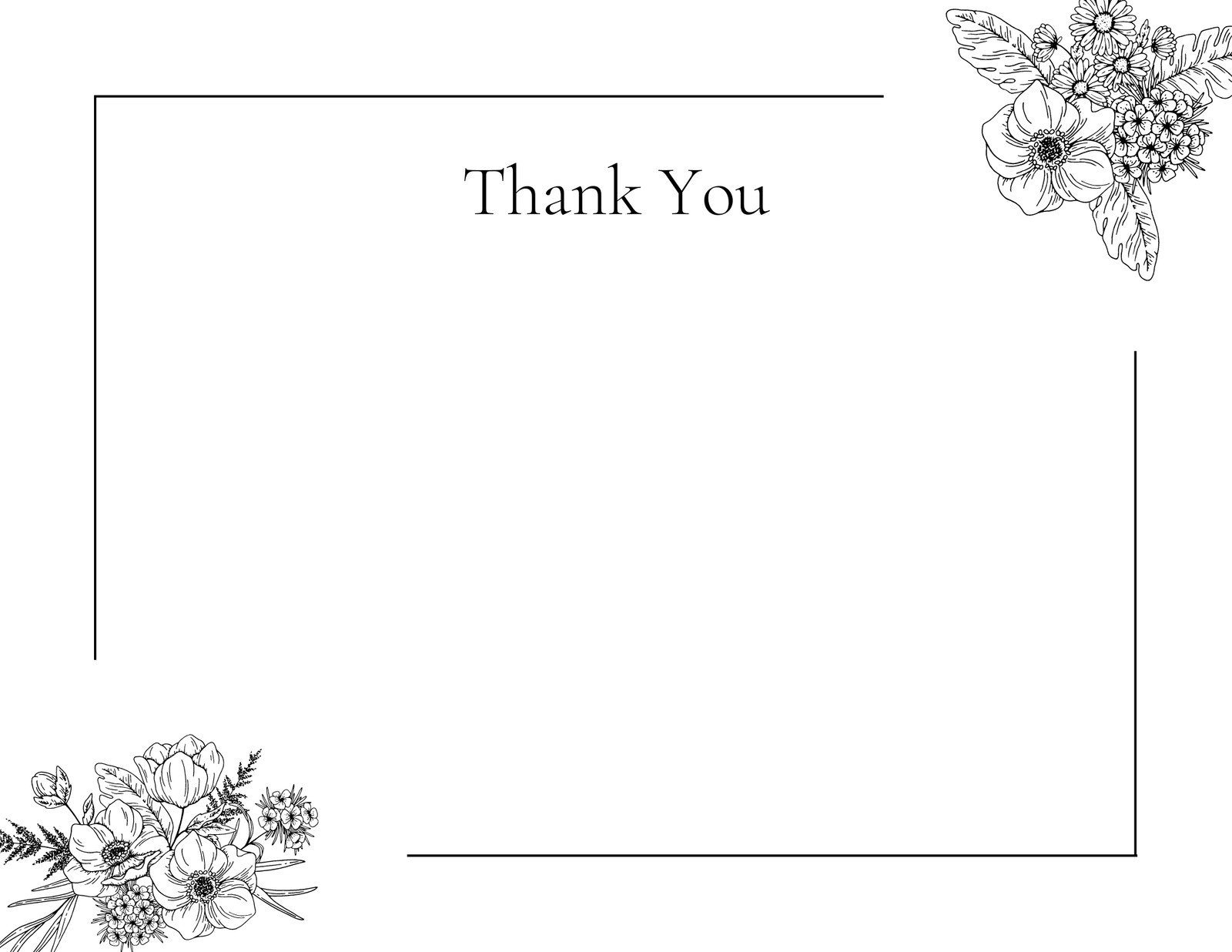 Blank Free Printable Card Templates