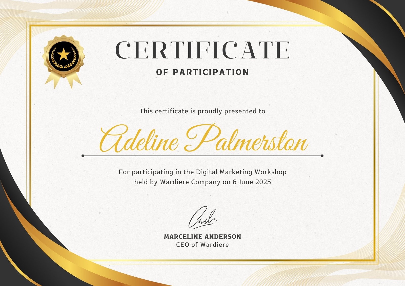 Free Online Printable Blank Certificates