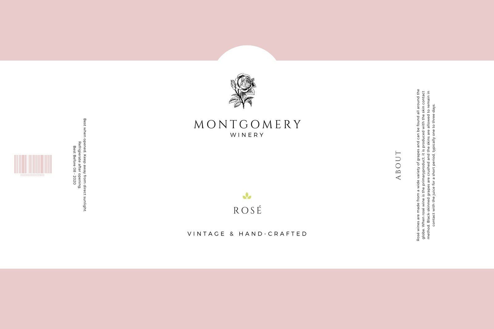 Free Printable Customizable Wine Label Templates Canva