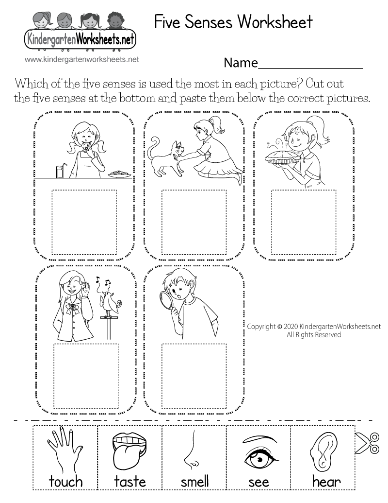 Free Printable Science Worksheets For Preschoolers