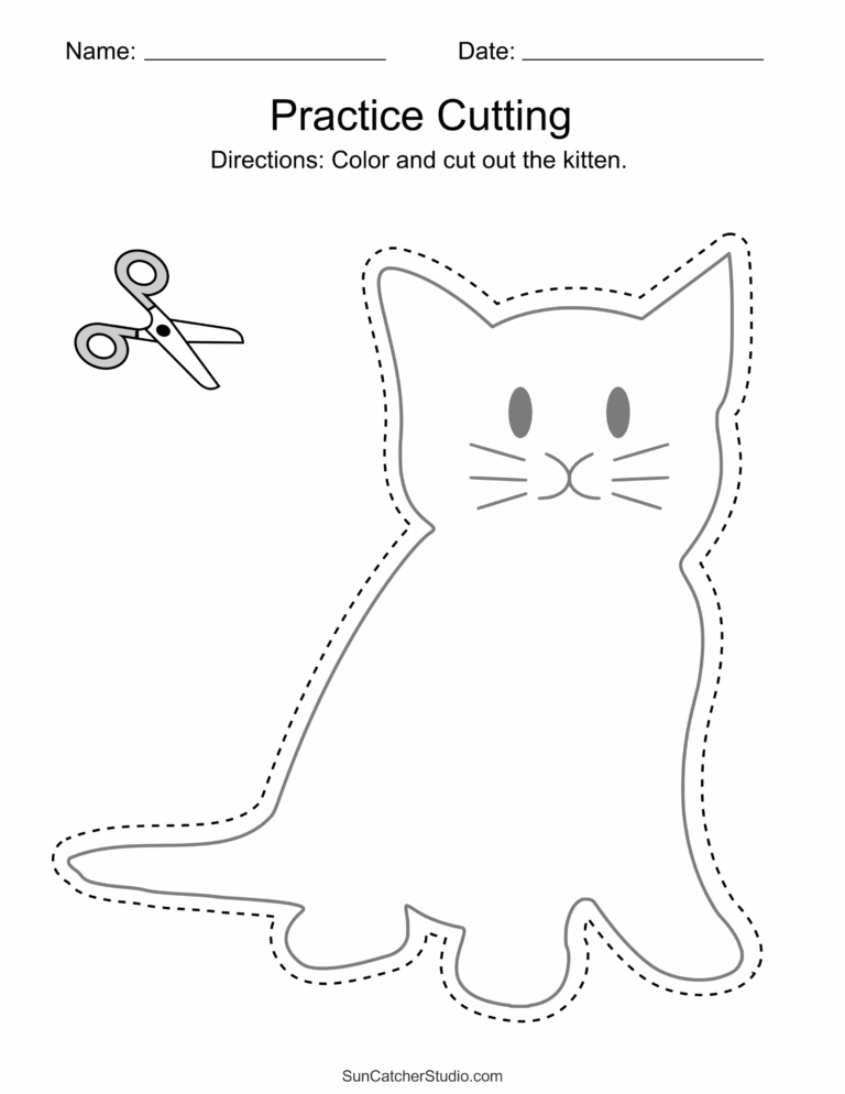 Free Printable Cutting Worksheets For Preschoolers Free Printables Monograms Design Tools Patterns U0026 DIY Projects