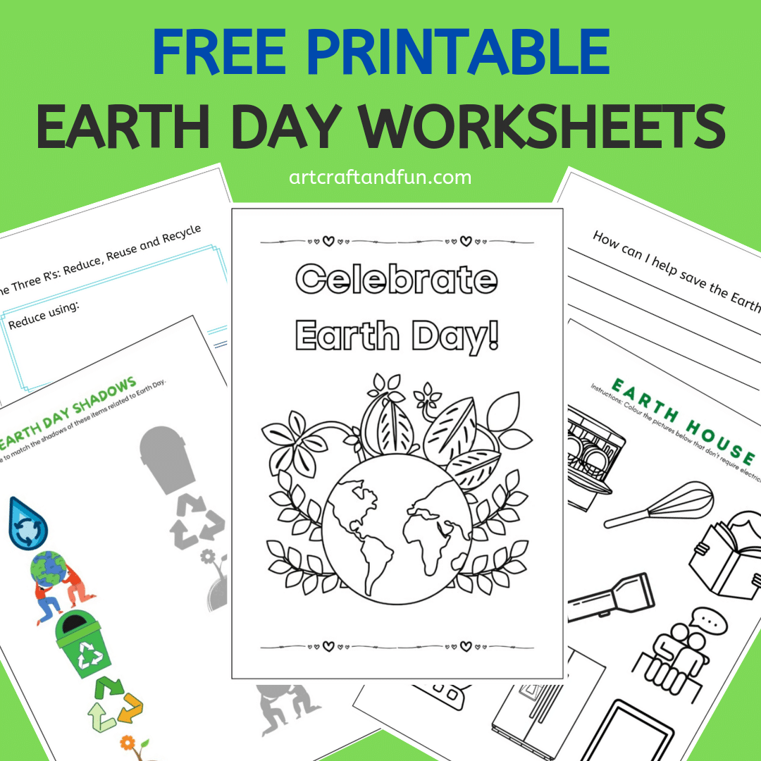Free Printable Earth Day Worksheets Pack 