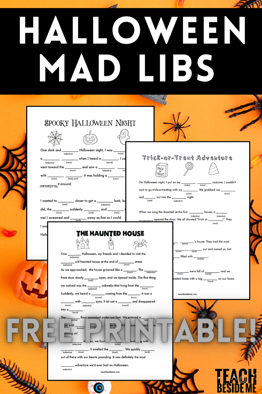 Free Printable Blank Mad Libs