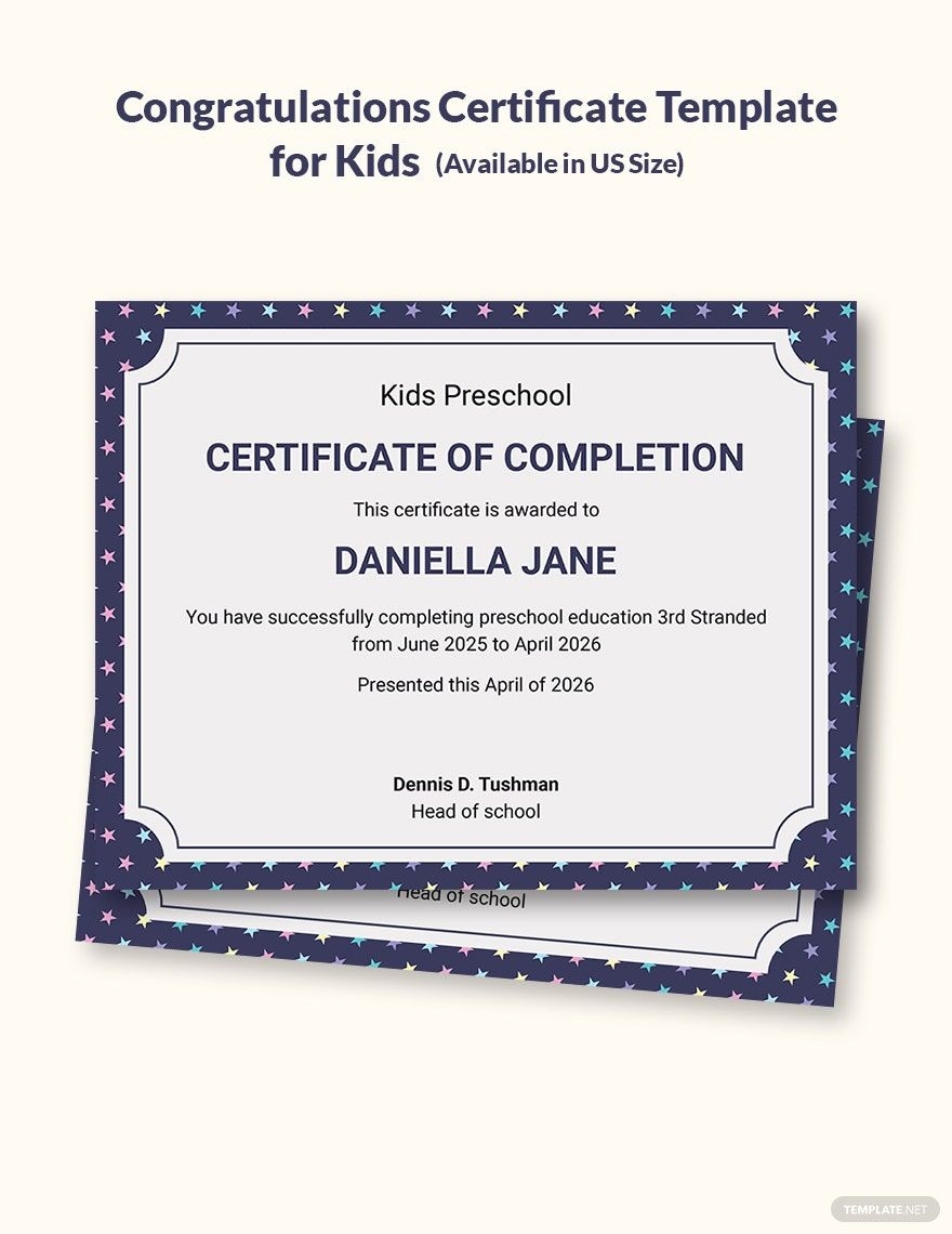 Free Printable Kids Certificate Templates To Customize Online