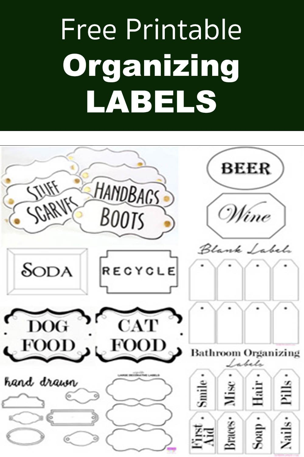 Blank Toy Bin Labels Free Printables Blank Toy Bin Labels Free Printables
