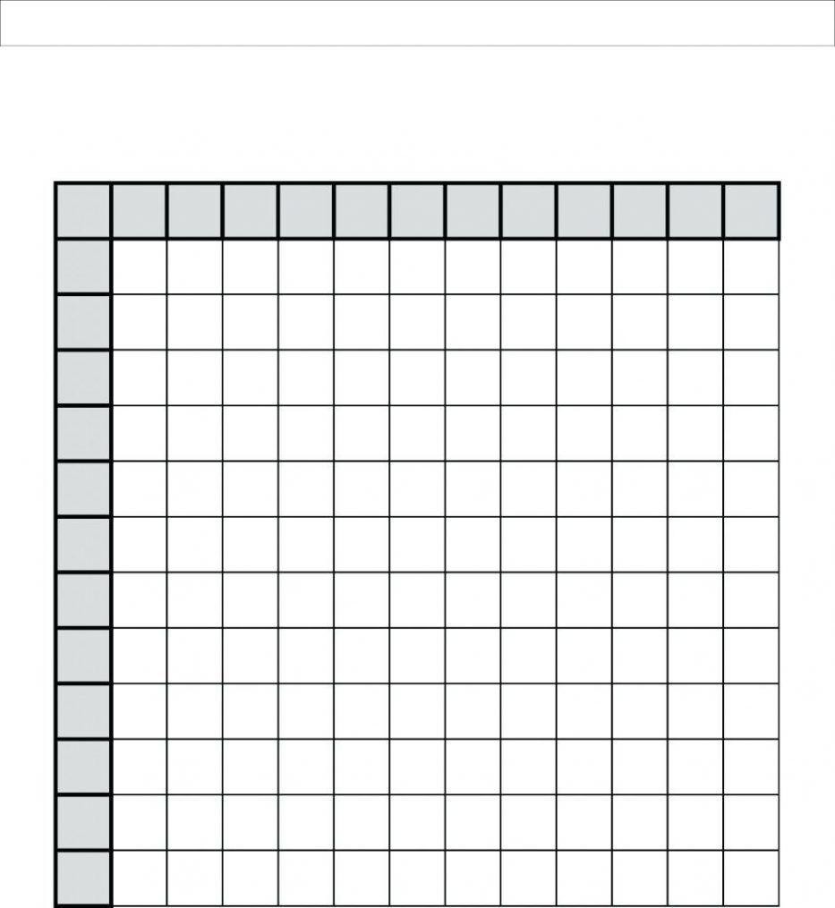 Free Printable Multiplication Table Chart Download Worksheets Library