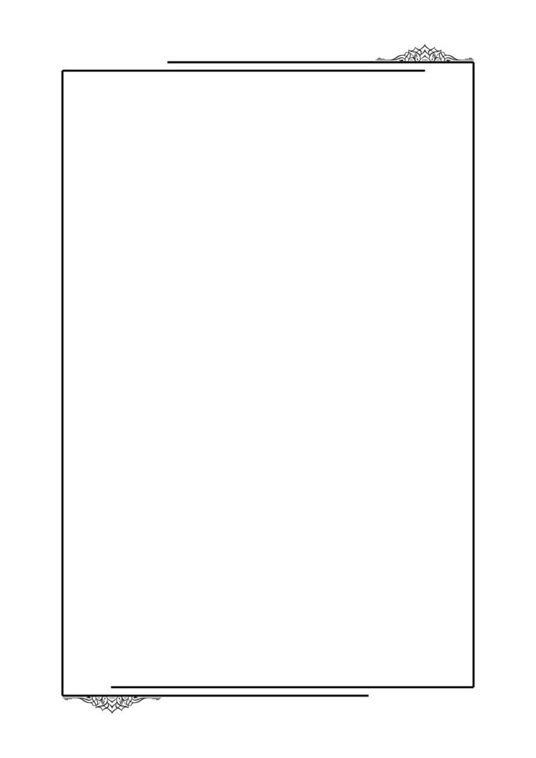 Free Printable Page Border Templates You Can Customize Canva