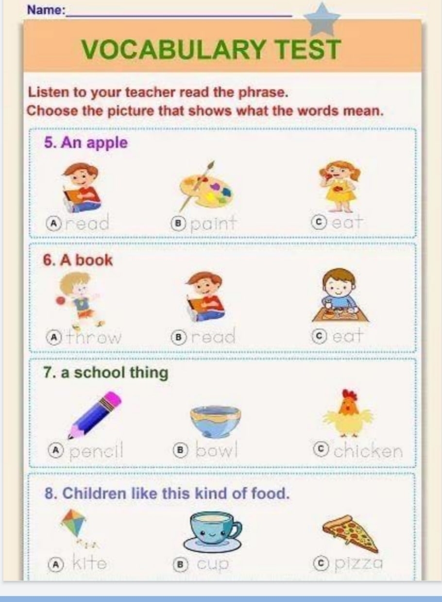 Free Printable Preschool And Kindergarten English Worksheeets Pdfs