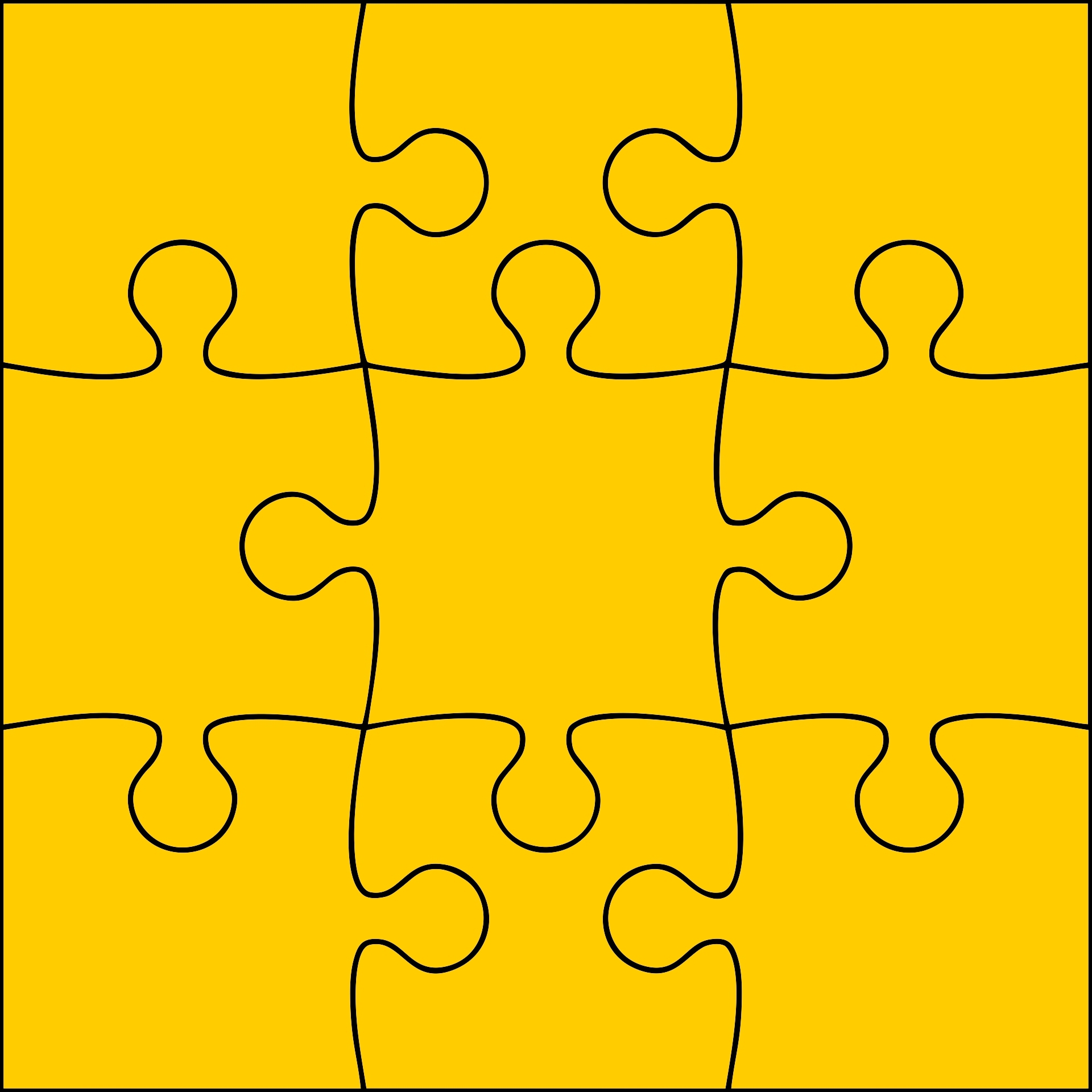 Blank Puzzle Pieces Printable Free