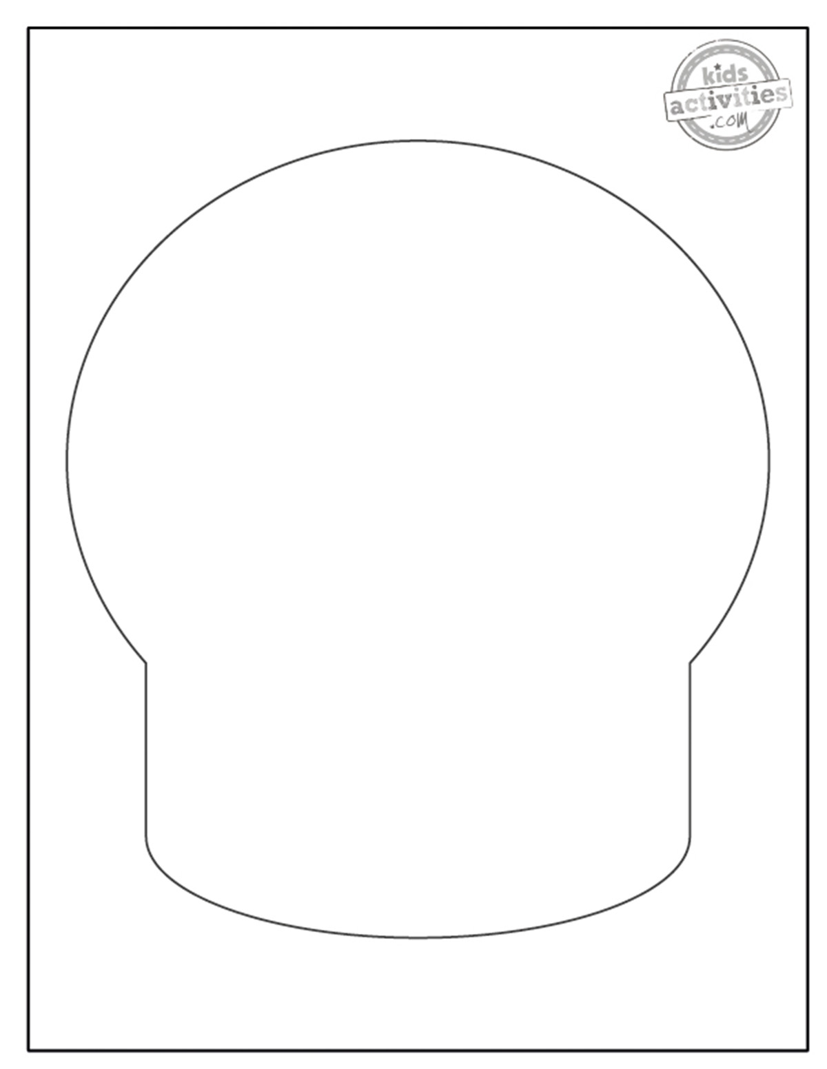Free Printable Skull Template Kids Activities Blog