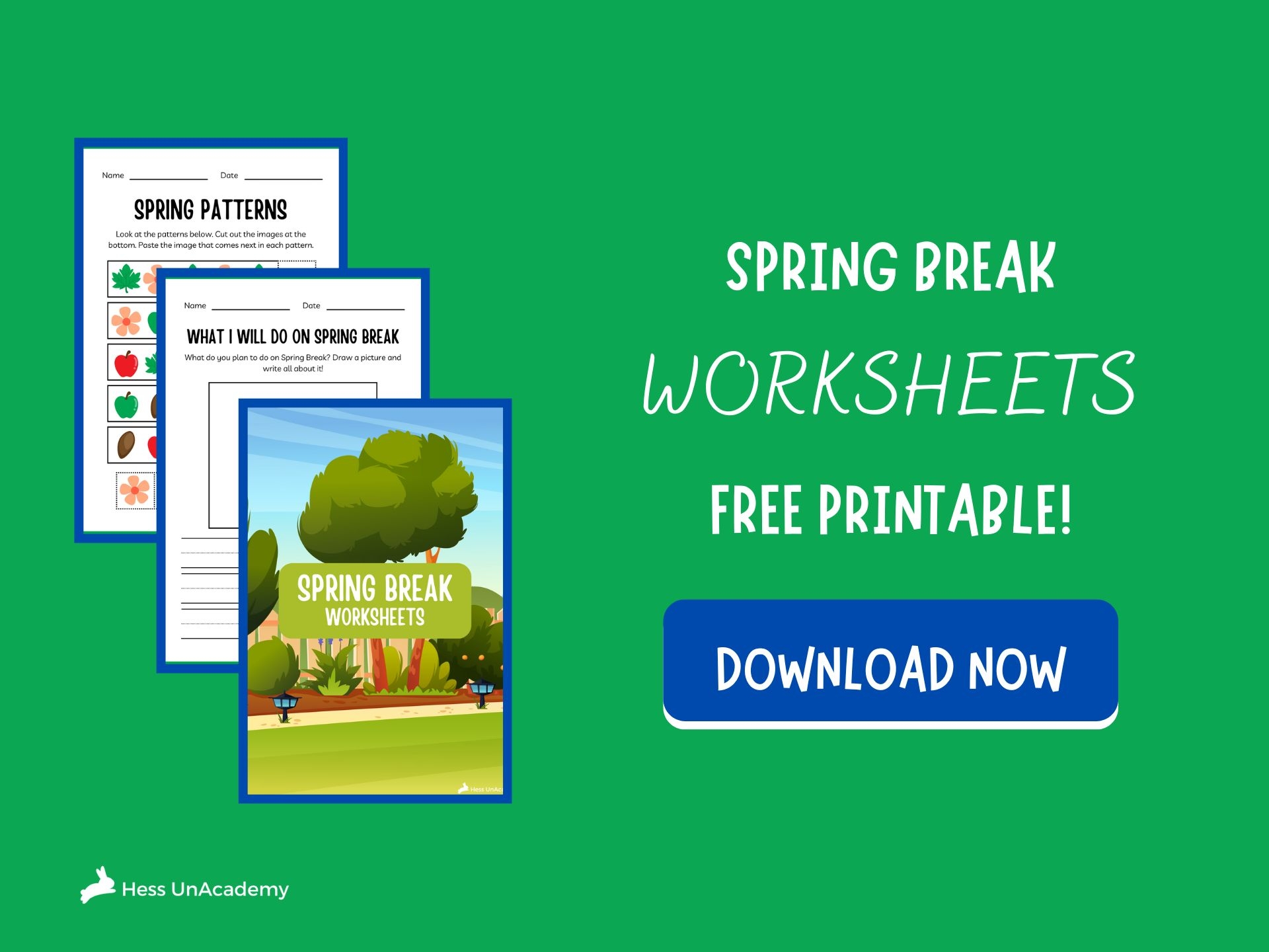 Free Printable Spring Break Worksheets