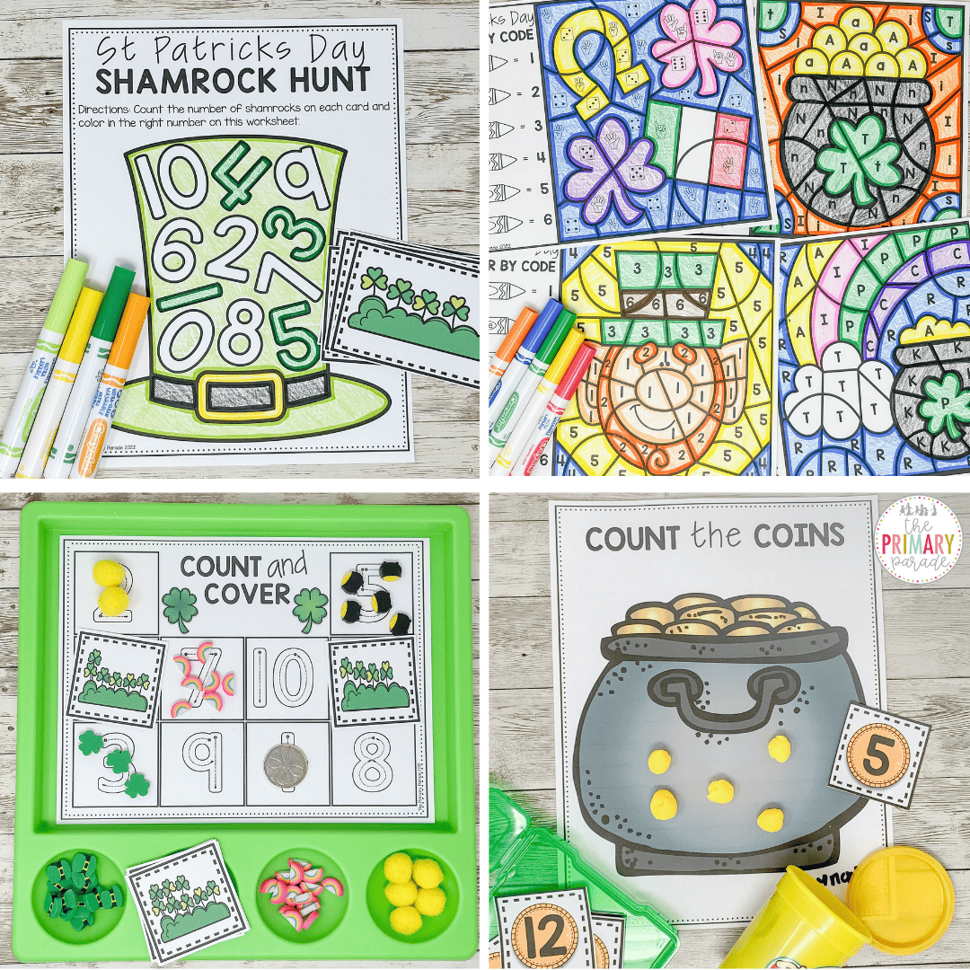Free Printable St Patrick s Day Worksheets For Kids The Primary Parade