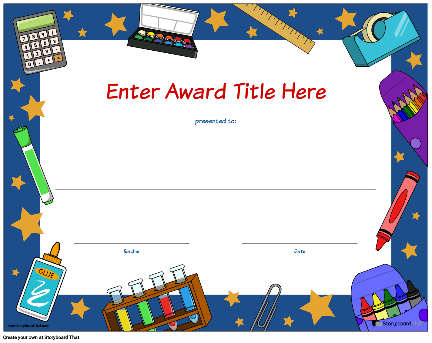 Free Printable Student Certificate And Award Templates Worksheets Library