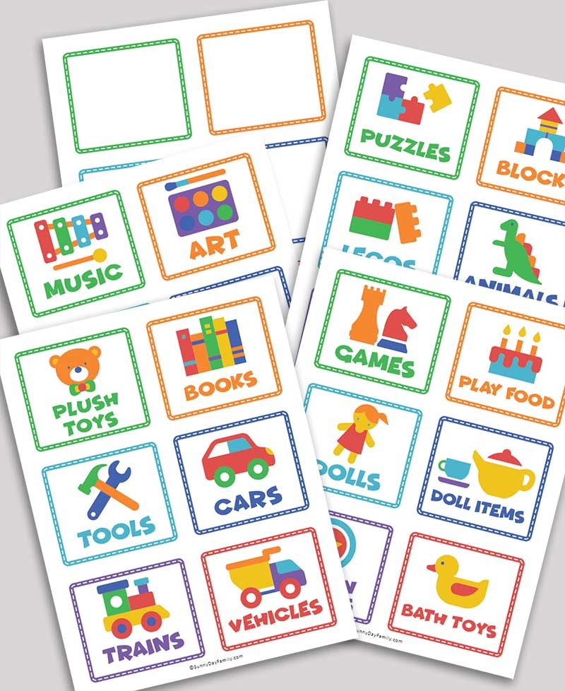 Free Blank Printable Organizing Labels