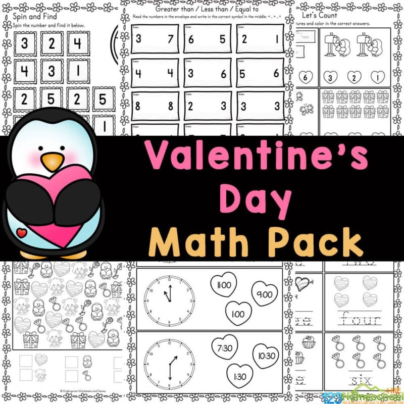Free Printable Valentine Worksheets Second Grade