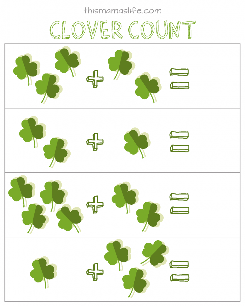 Free Printable St Patricks Worksheets