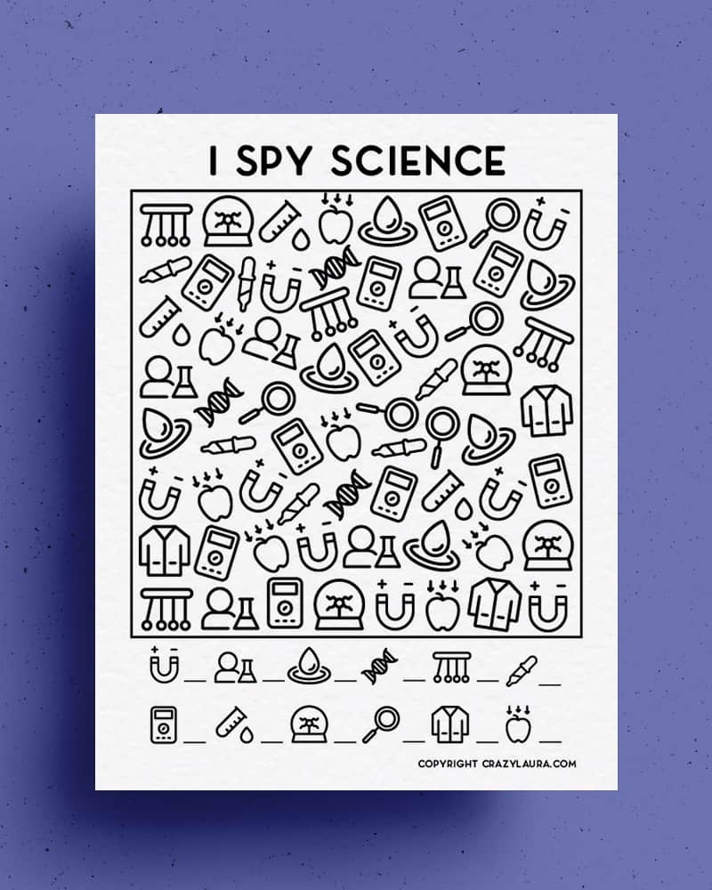 Free Printable Science Games Worksheets