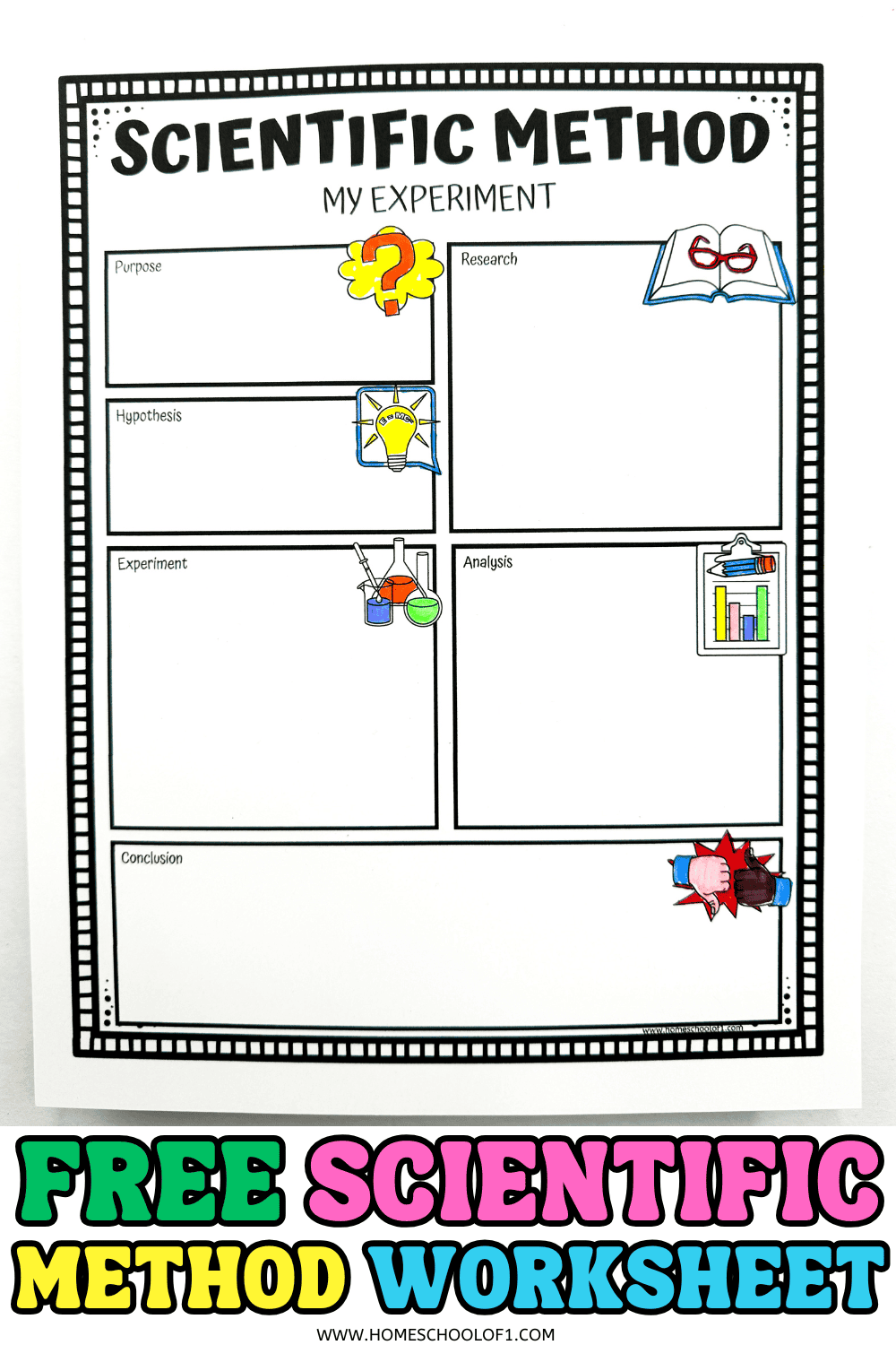 Free Scientific Method Worksheet For Young Scientists