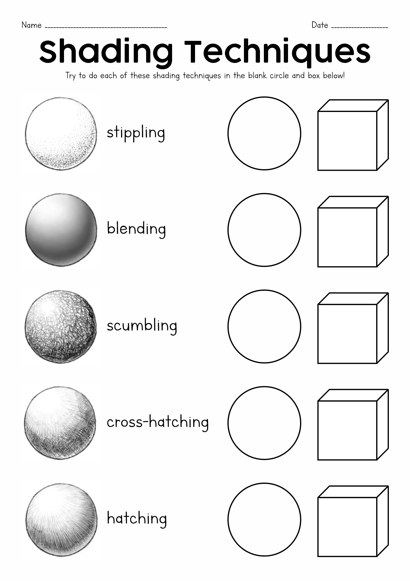 Free Shading Worksheet Download Free Shading Worksheet Png Images 