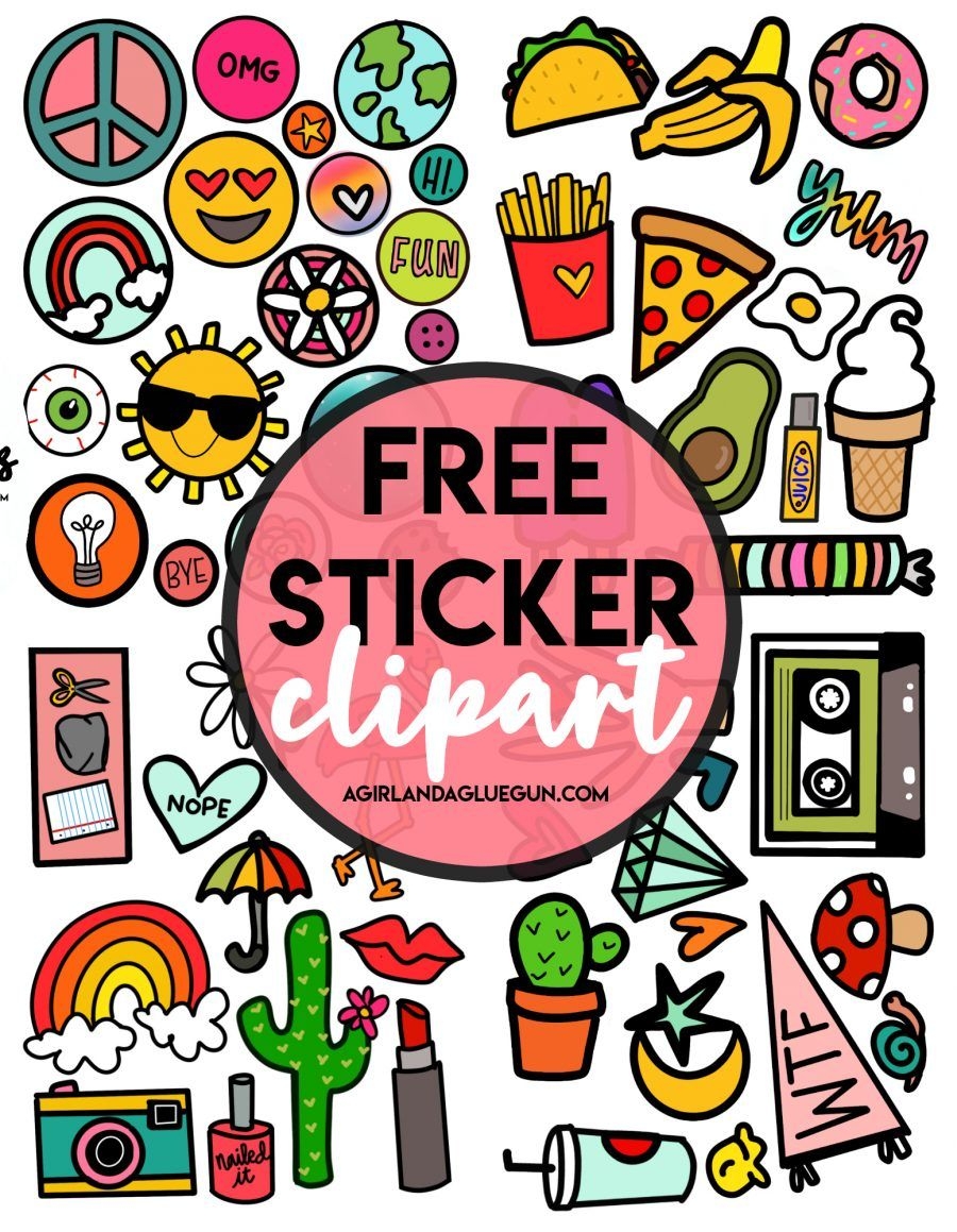 Free Sticker Printables Worksheets Library