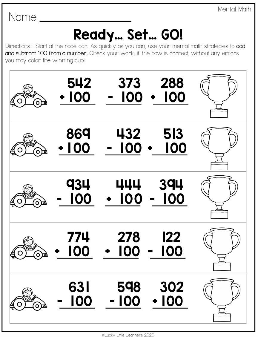 Free Printable Subtraction Worksheets With Borrowing