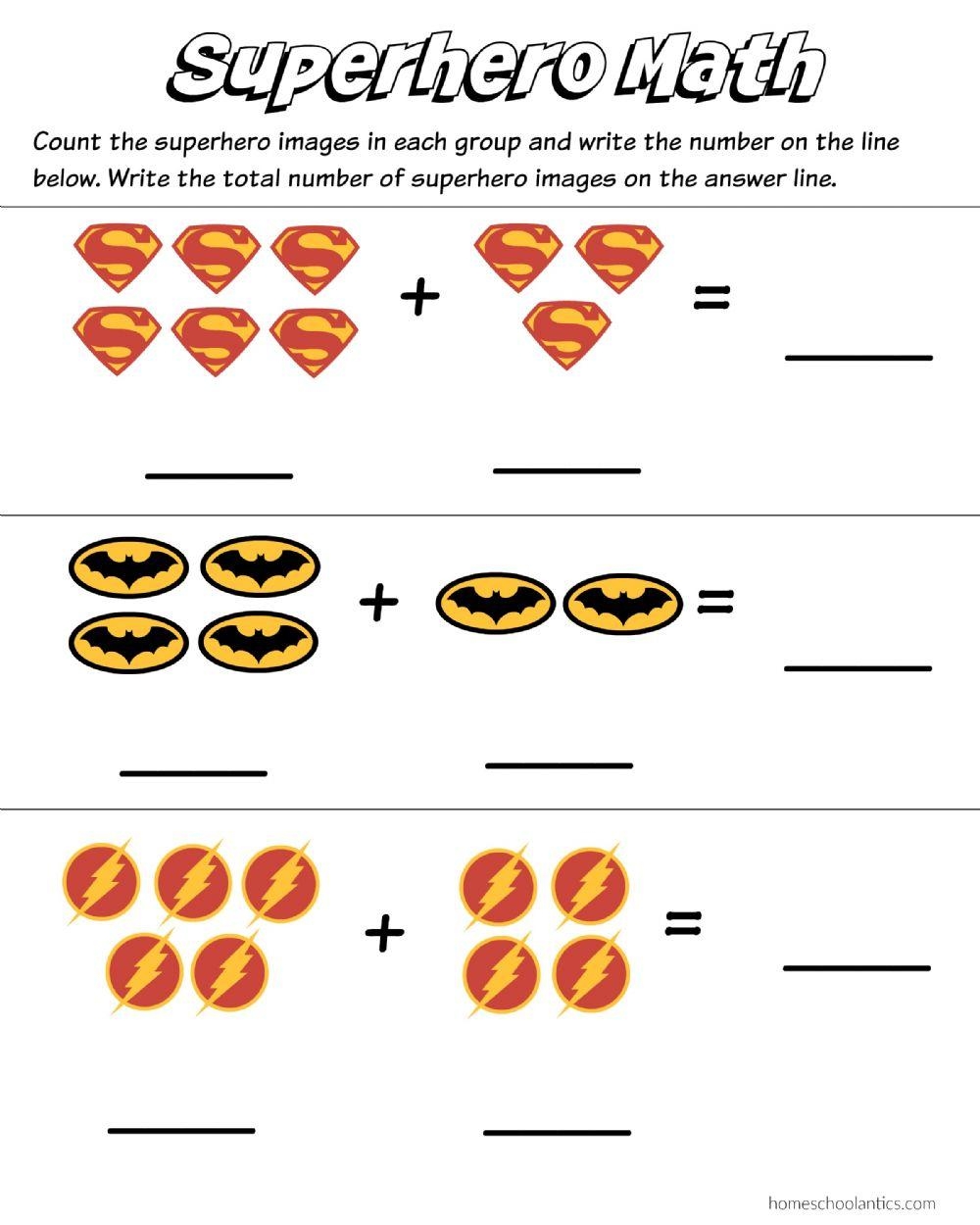 Free Superhero Math Worksheet Download Free Superhero Math Worksheet Png Images Free Worksheets On Clipart Library