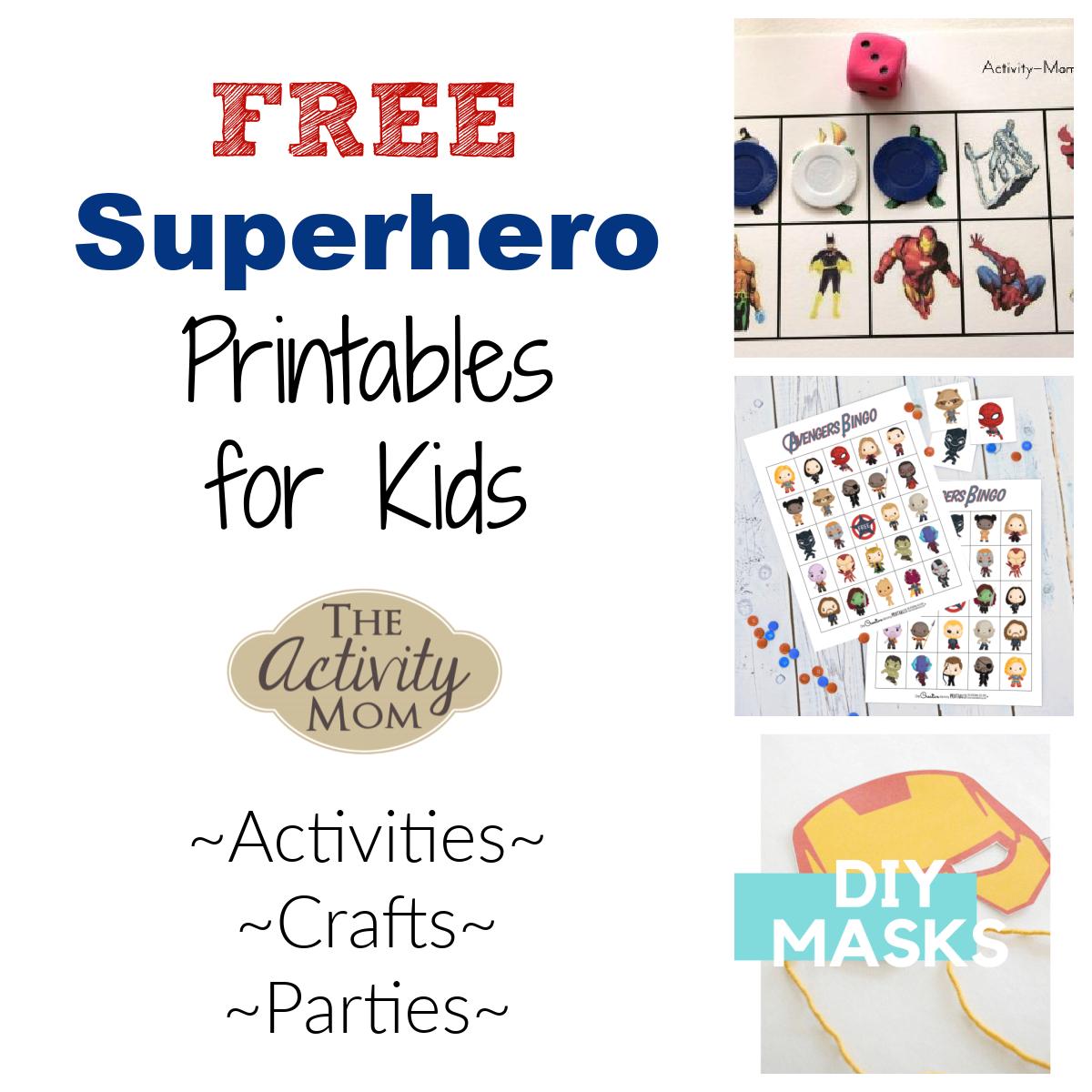 FREE Superhero Printables And Activities For Kids The Activity Mom FREE Superhero Printables And Activities For Kids The Activity Mom