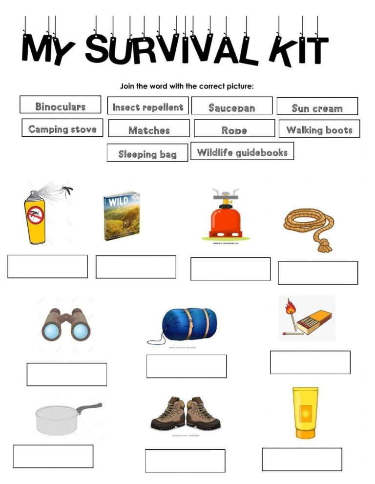 Free Survival Worksheet Download Free Survival Worksheet Png Images Free Worksheets On Clipart Library