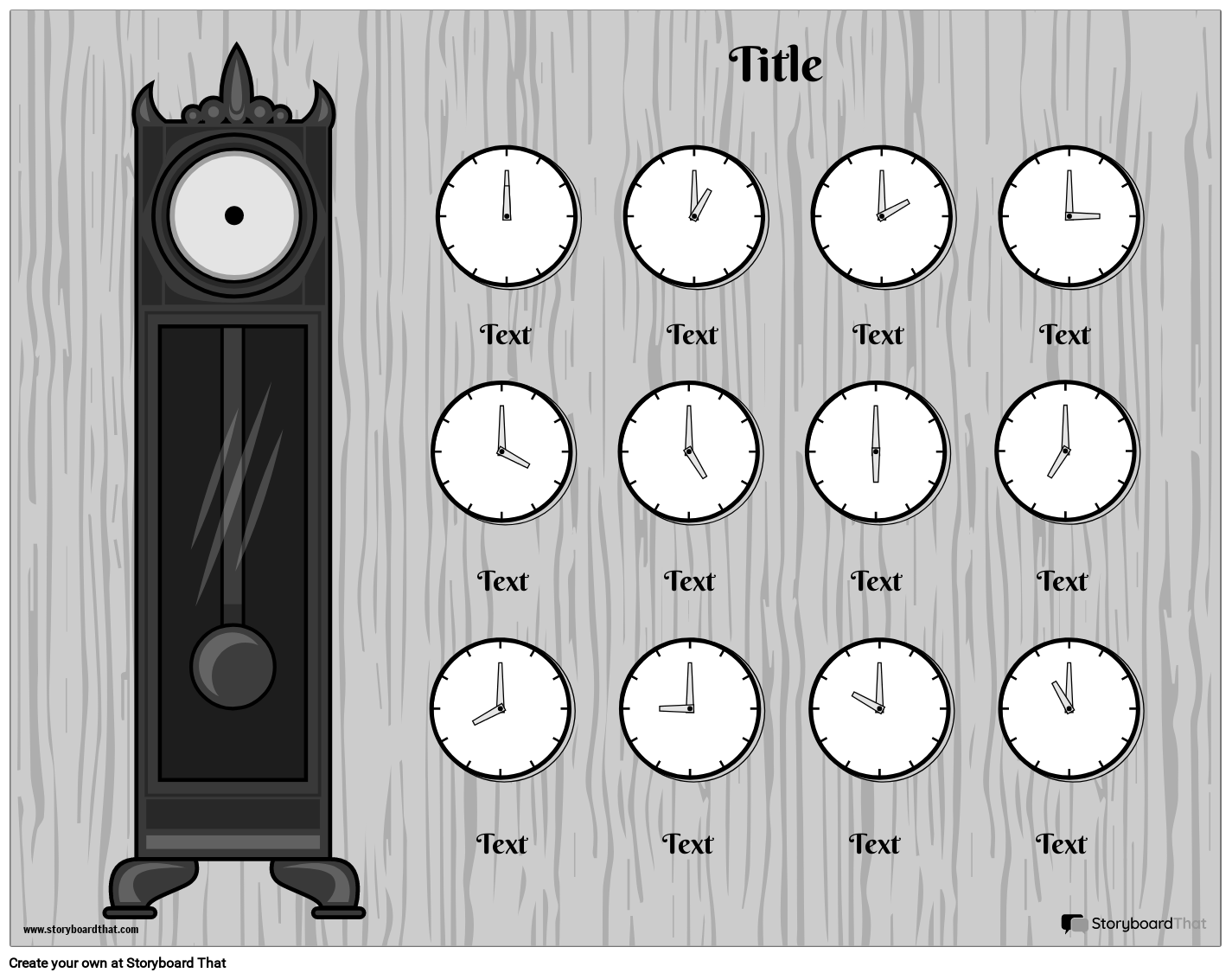 Free Telling Time Worksheets Create Custom Clock Template