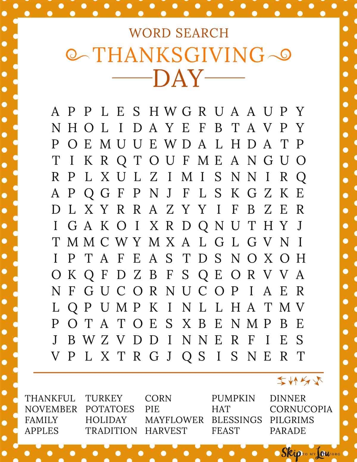 Free Thanksgiving Printables Download Free Thanksgiving Printables Png Images Free Worksheets On Clipart Library