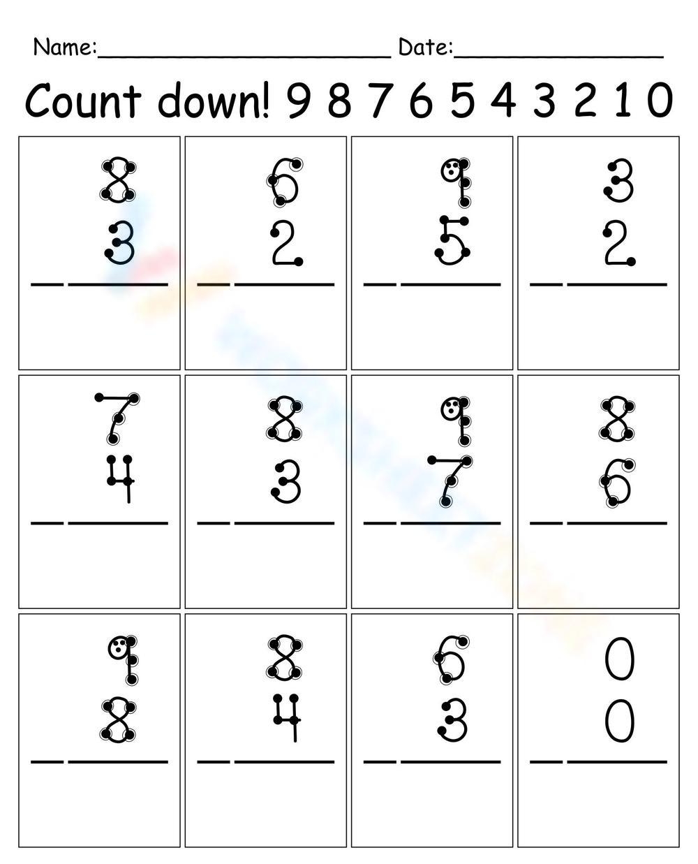 Free Touch Point Subtraction Worksheet Download Free Touch Point Subtraction Worksheet Png Images Free Worksheets On Clipart Library