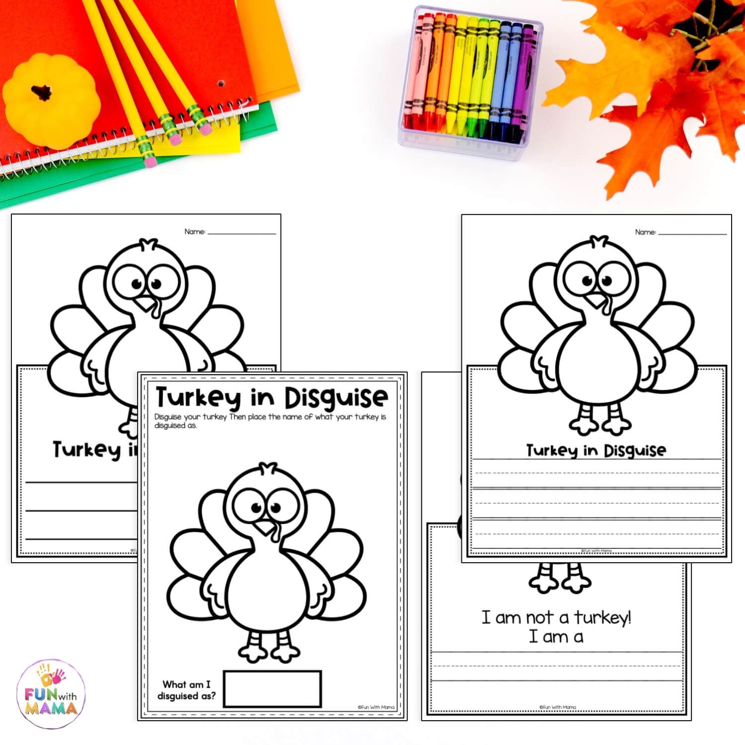 Blank Turkey Printable Free