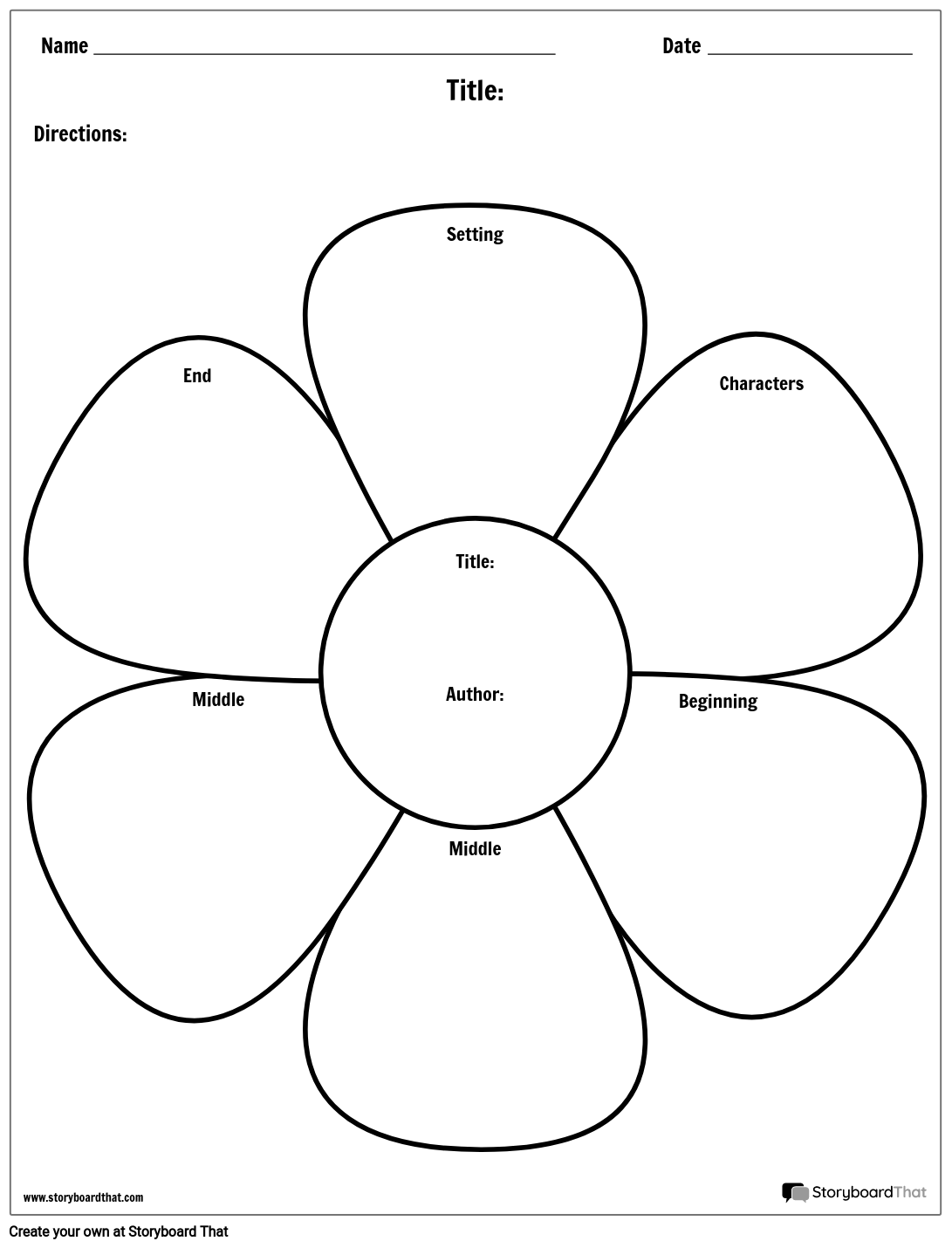 Free U0026 Printable Story Map Templates At StoryboardThat