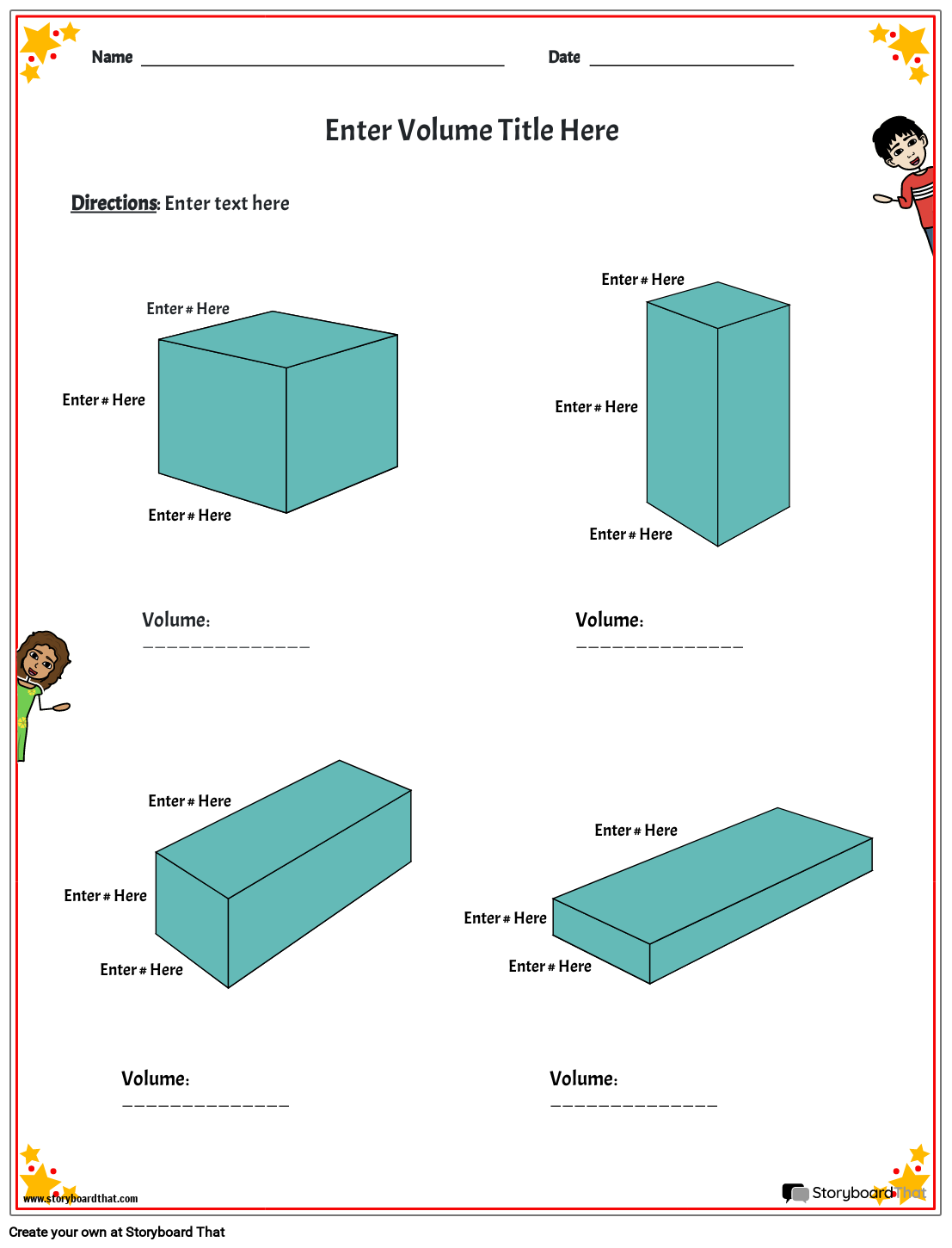Free Volume Worksheets Surface Area U0026 Finding Volume Free Volume Worksheets Surface Area U0026 Finding Volume