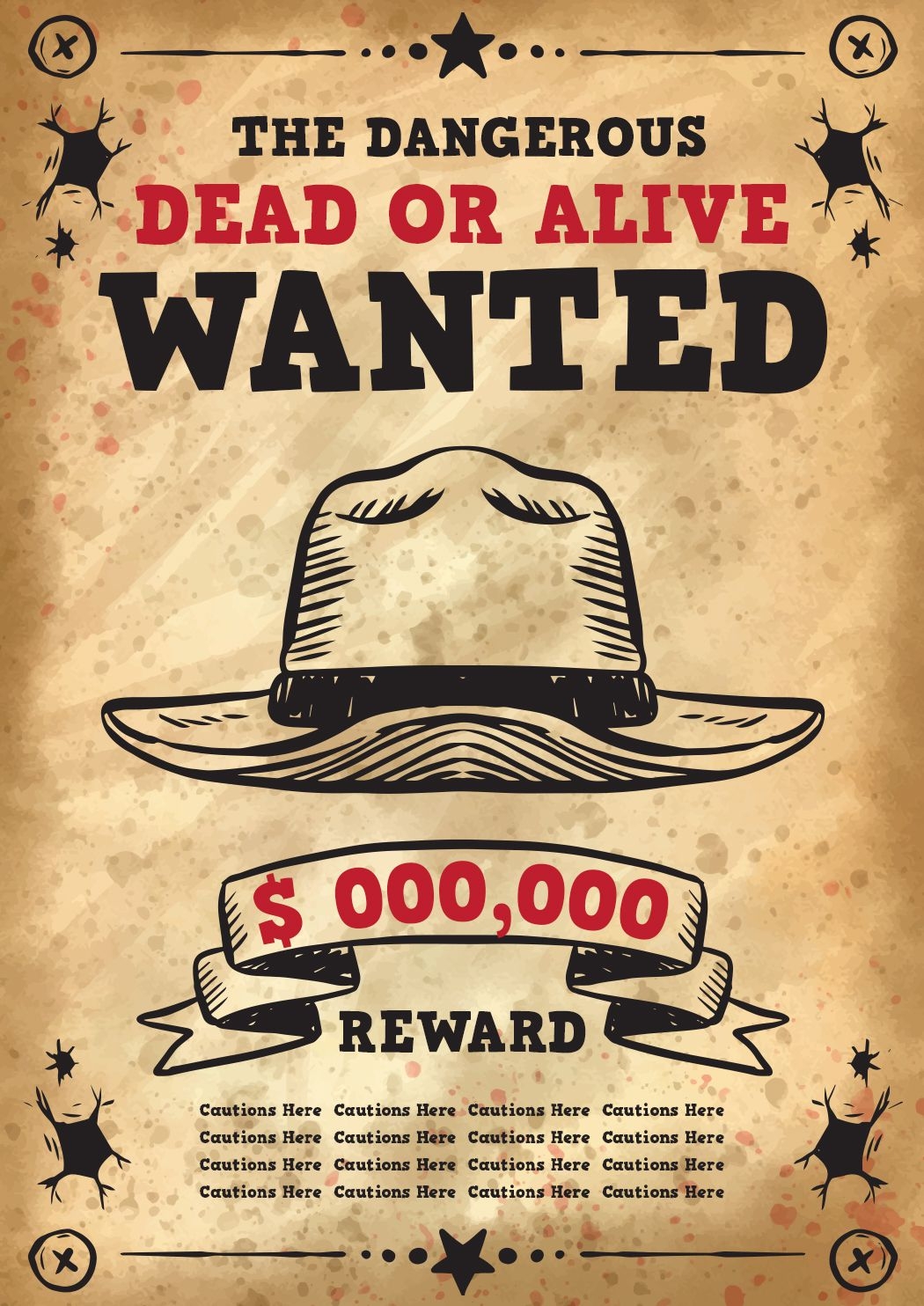 Free Wanted Poster Template 25 Customizable Design Templates Template Sumo