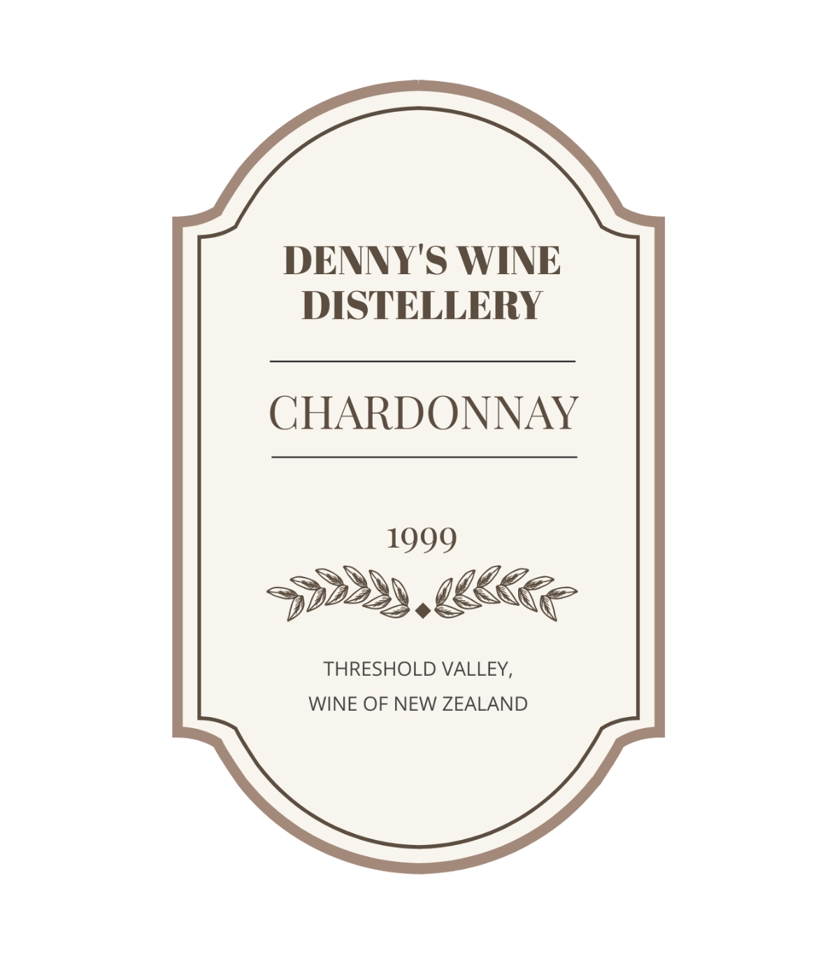 Free Wine Label Templates Editable And Printable