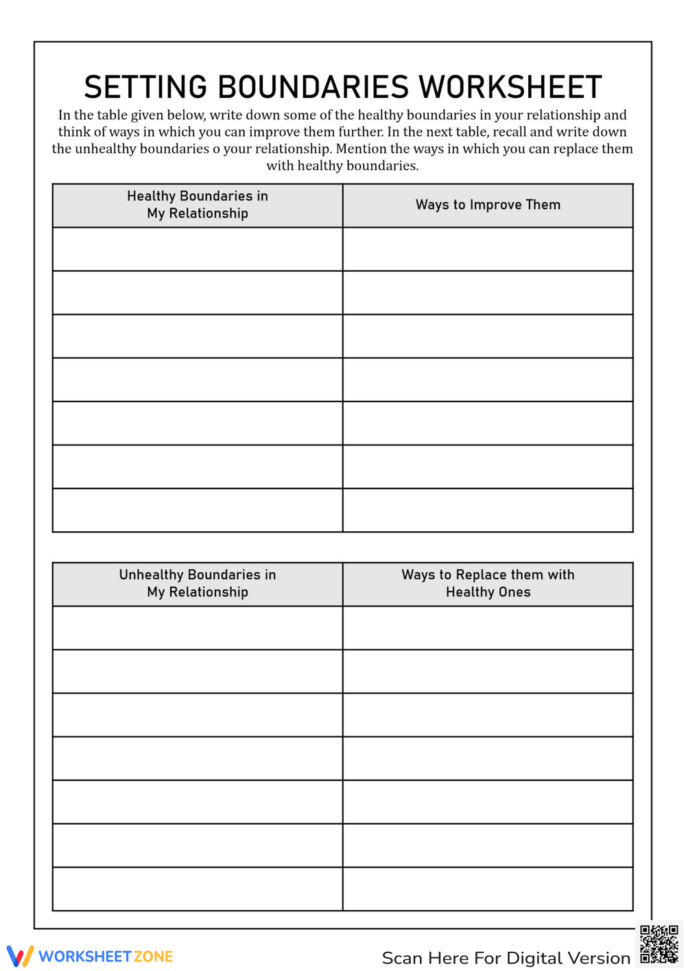 Free Worksheet About Boundaries Download Free Worksheet About Boundaries Png Images Free Worksheets On Clipart Library