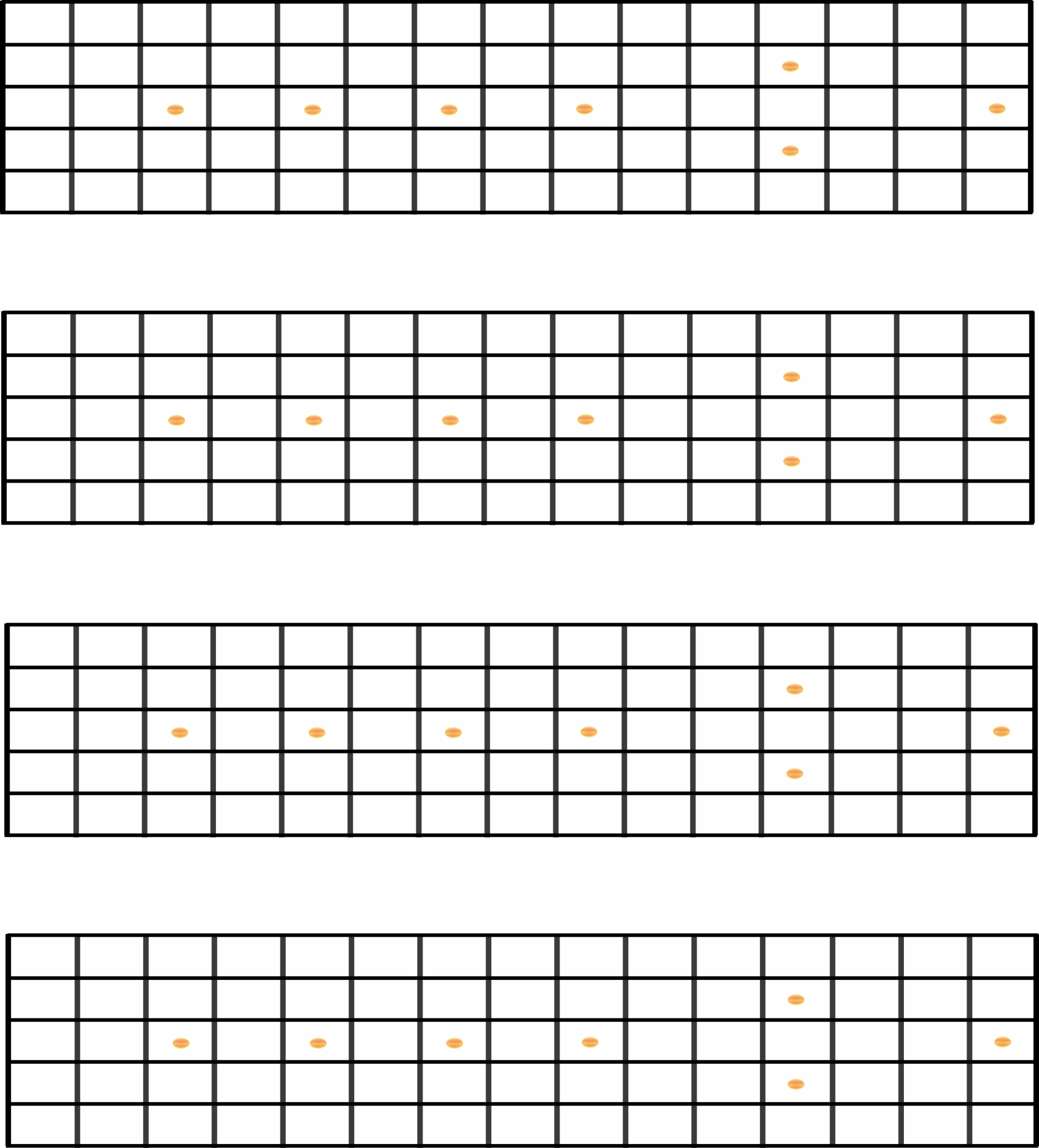 FRETBOARD VISUALIZATION BLANK DIAGRAM PRINT OUTS Payhip