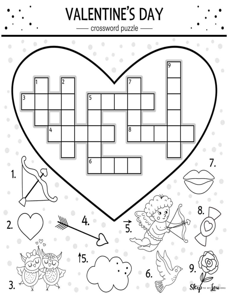 Fun And Engaging Valentine s Worksheets For Kids Printable Activities