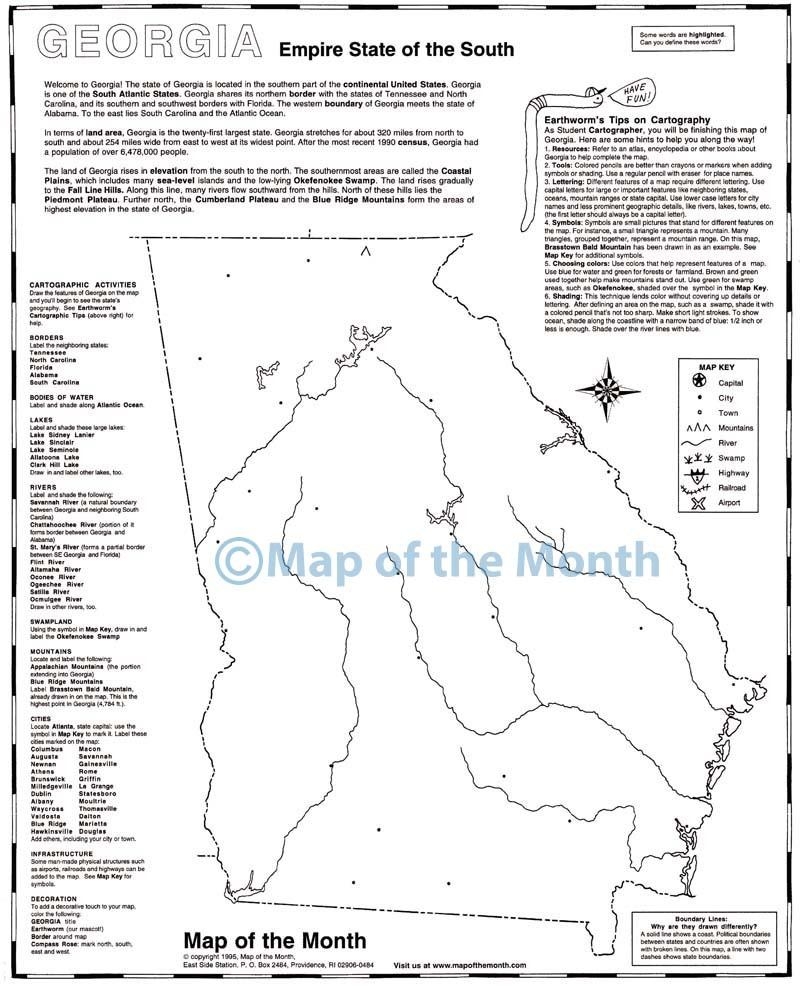 Georgia Map