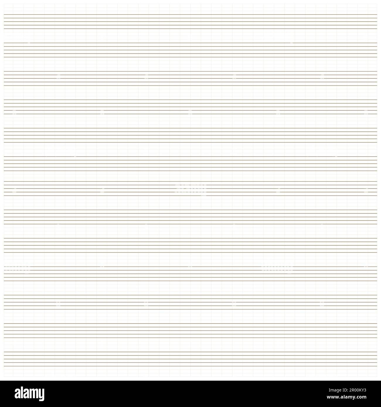 Graph Paper Printable Grid Paper With Stave On A White Background A Blank Music Sheet Paper With Staff Geometric Pattern For Composition Education Stock Vector Image U0026 Art Alamy