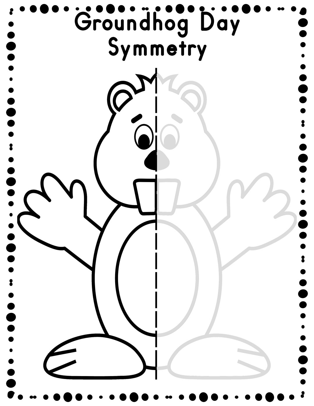 Free Printable Worksheets For Groundhogs Day Free Printable Worksheets For Groundhogs Day