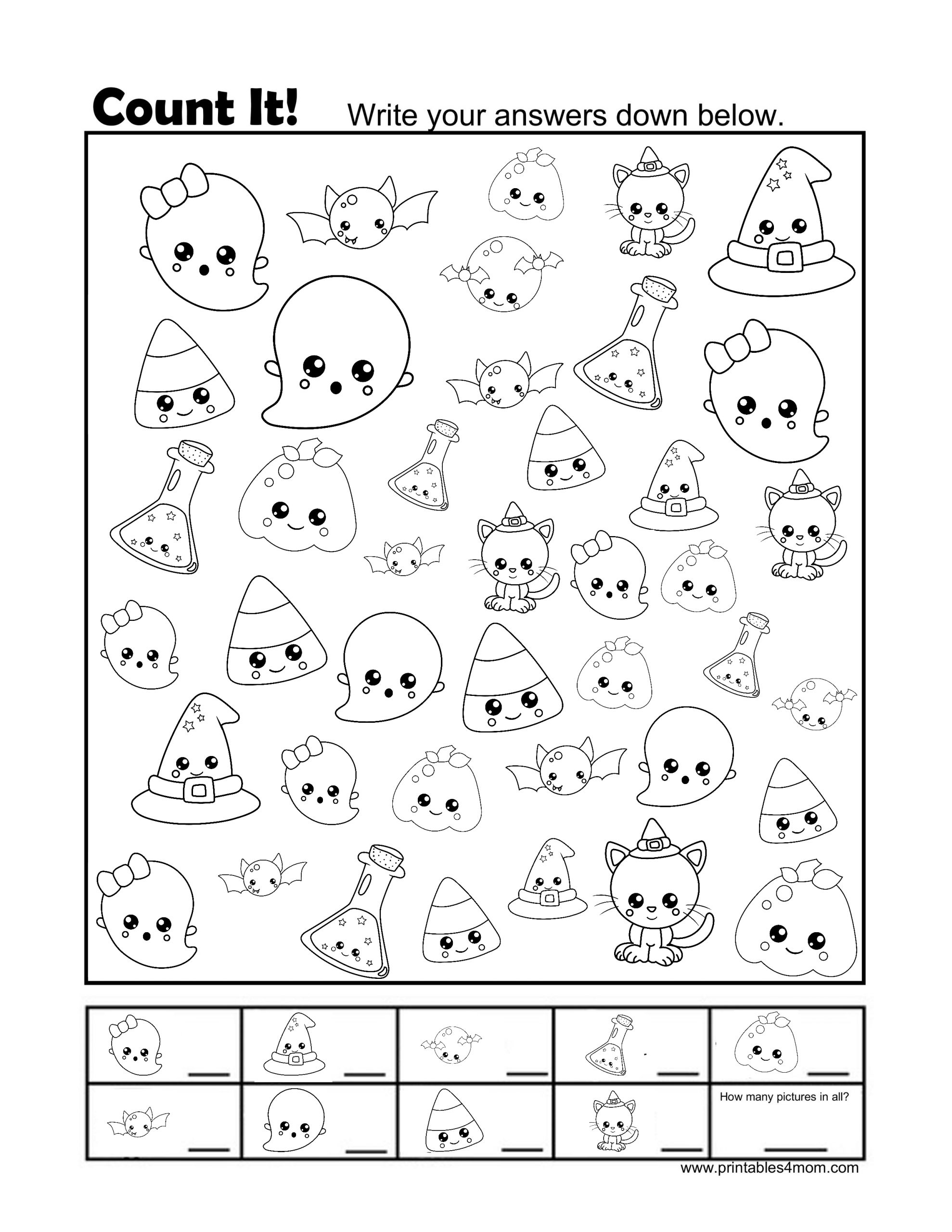 Free Printable Toddler Halloween Worksheets Free Printable Toddler Halloween Worksheets
