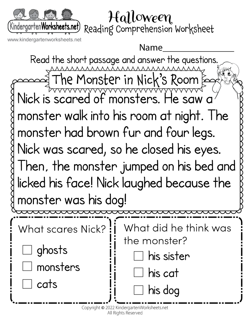 Free Printable Short Stories With Worksheets Free Printable Short Stories With Worksheets