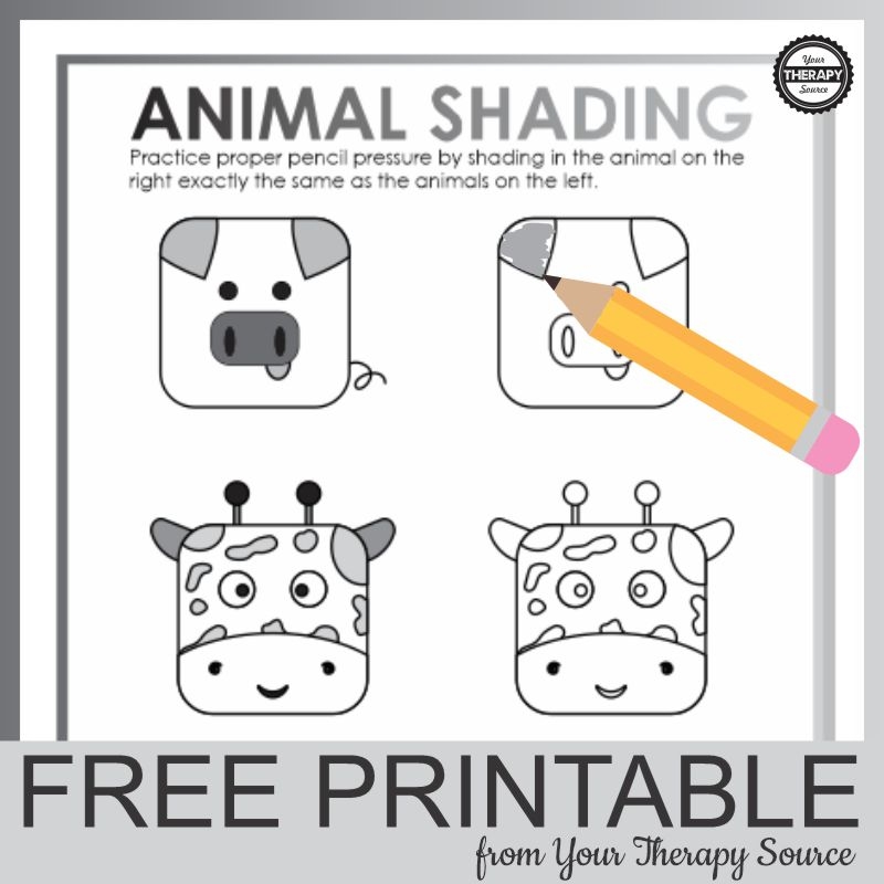 Handwriting Pressure Practice Your Therapy Source